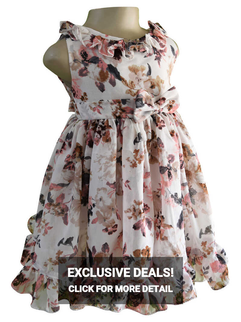 Dresses for Baby Girls | Faye Floral Georgette Dress - faye