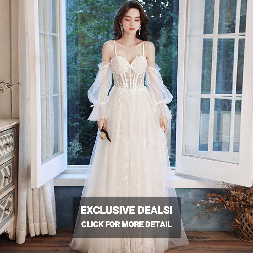 EAGLELY 2024 Elegant High End White Long Evening Dress For Women ...