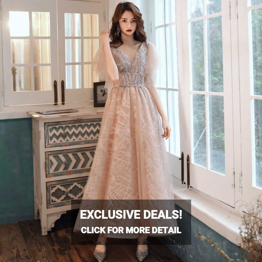 EAGLELY Luxury High End Banquet Long Evening Dress For Women ...