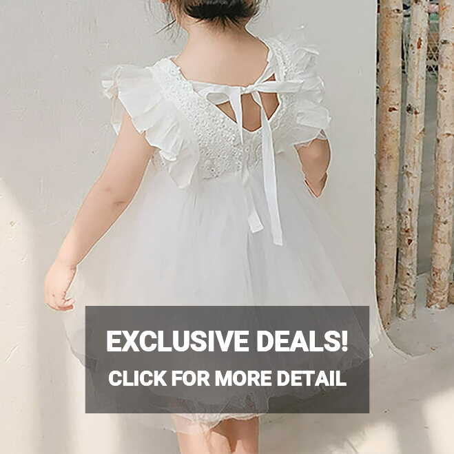 EHQJNJ Baby Dress 2024 New Summer Fashion Sleeveless Mesh Princess ...