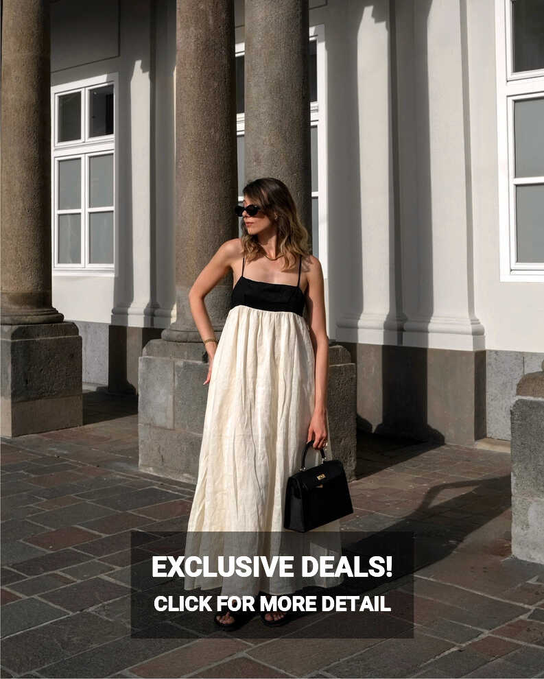 ELENA BUTTERMILK LINEN MAXI DRESS curated on LTK