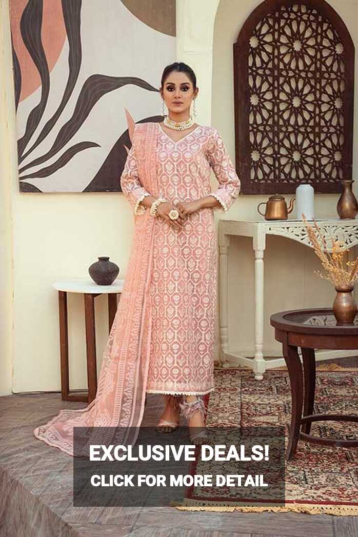 EXCLUSIVE BABY PINK COLOR PARTY WEAR– ZZS218 – Exclusive Online ...