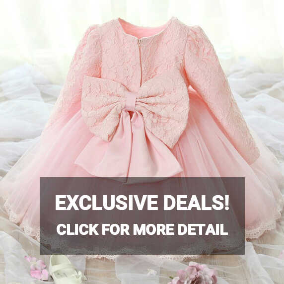 Elegant Baby Girl Dress for 1 Year Birthday and Wedding Party in ...