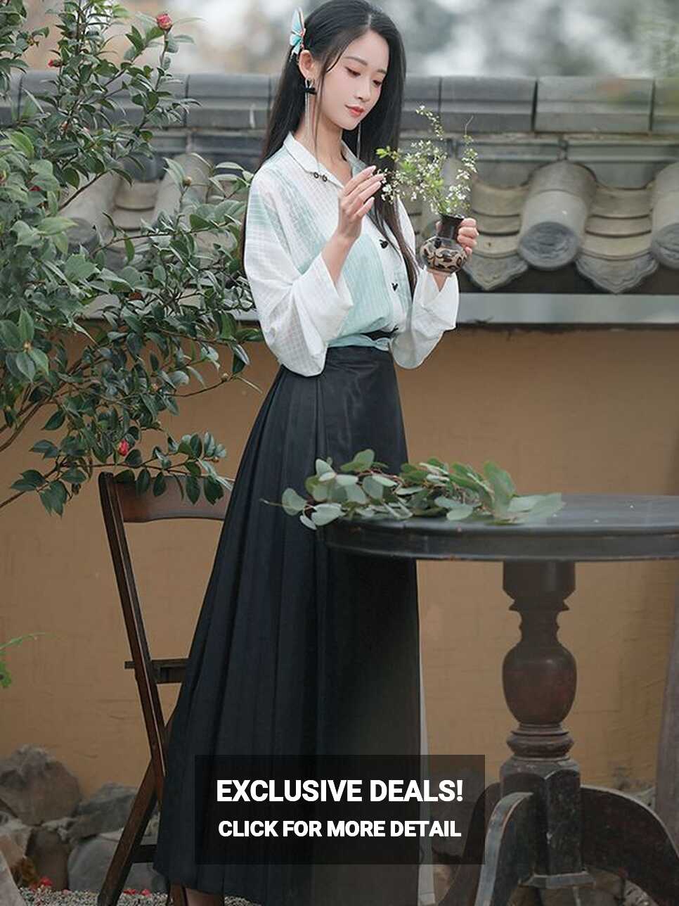 Elegant Chinese Casual Dress Women Summer - Fashion Hanfu