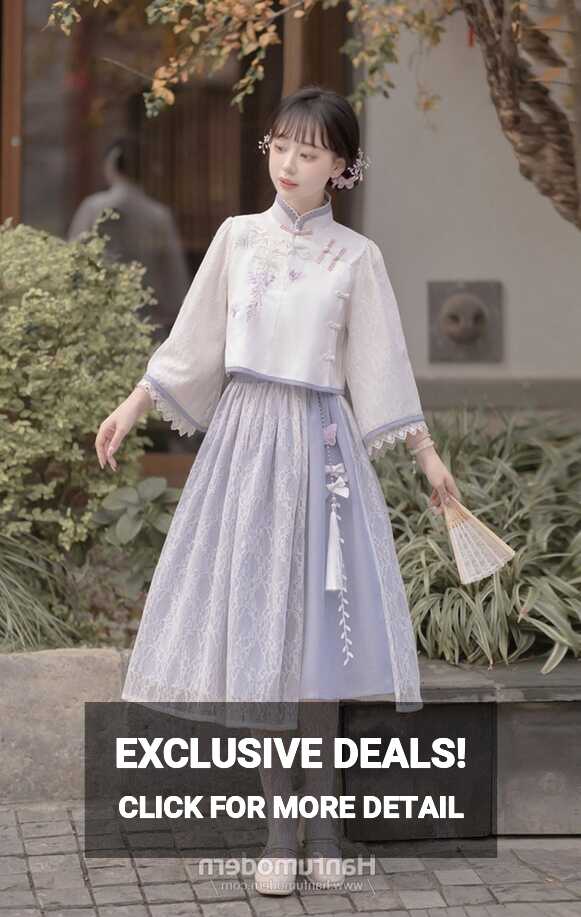 Elegant Chinese-Style Chic Dress for Women - Hanfumodern