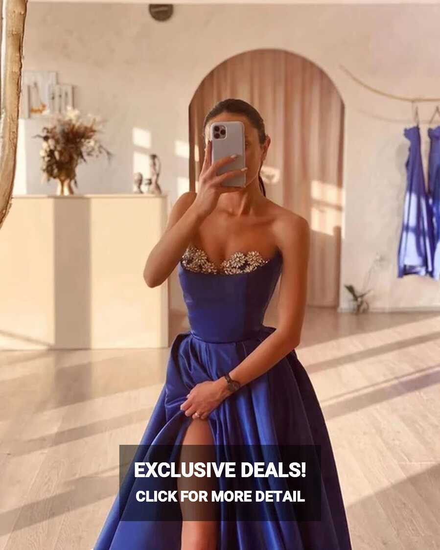 Elegant Evening Dresses For Women Sexy Off Shoulder Sleeveless ...