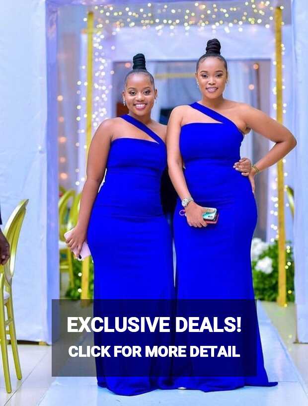 Elegant Royal Blue Wedding Guest Dress, Bridesmaid Dresses for ...