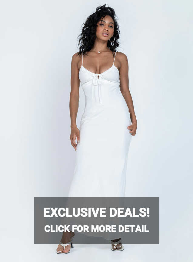 Emily Maxi Dress White