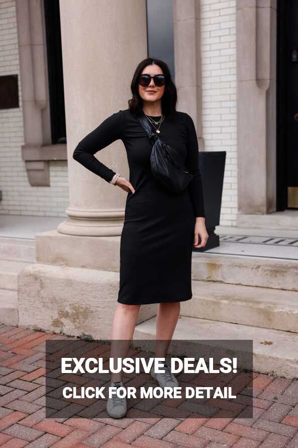 Essential Ribbed Dress under $30 | kendi everyday