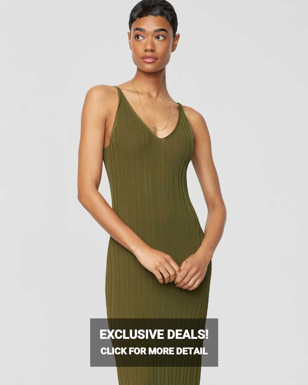 Estella Ribbed Tank Dress