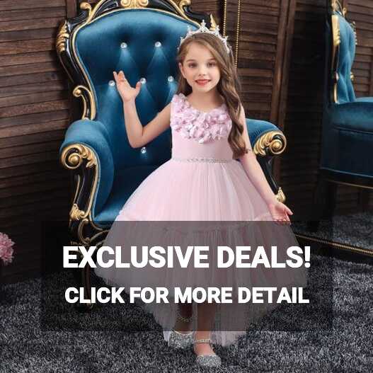 European Style Flower Tuxedo Dresses for Girls of 3 to 12 Year Old ...