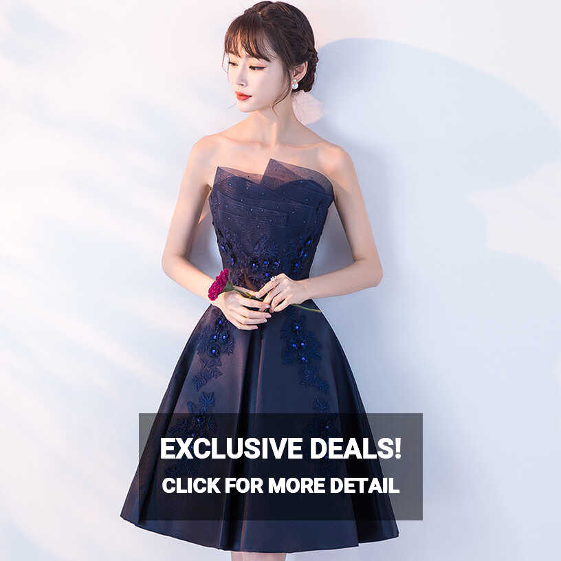 Evening Dress Female 2019 New Korean Style Banquet Dress Cocktail ...