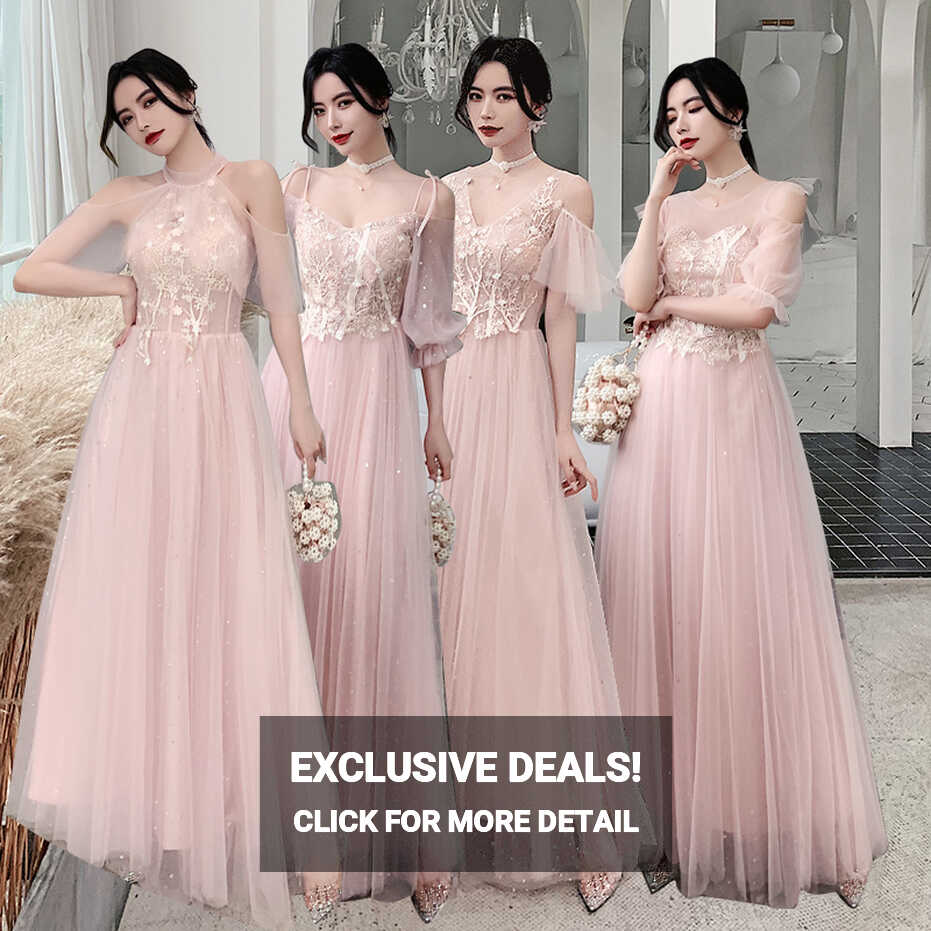 Evening dress prom gown Bridesmaid dress and sisters group 18 ...