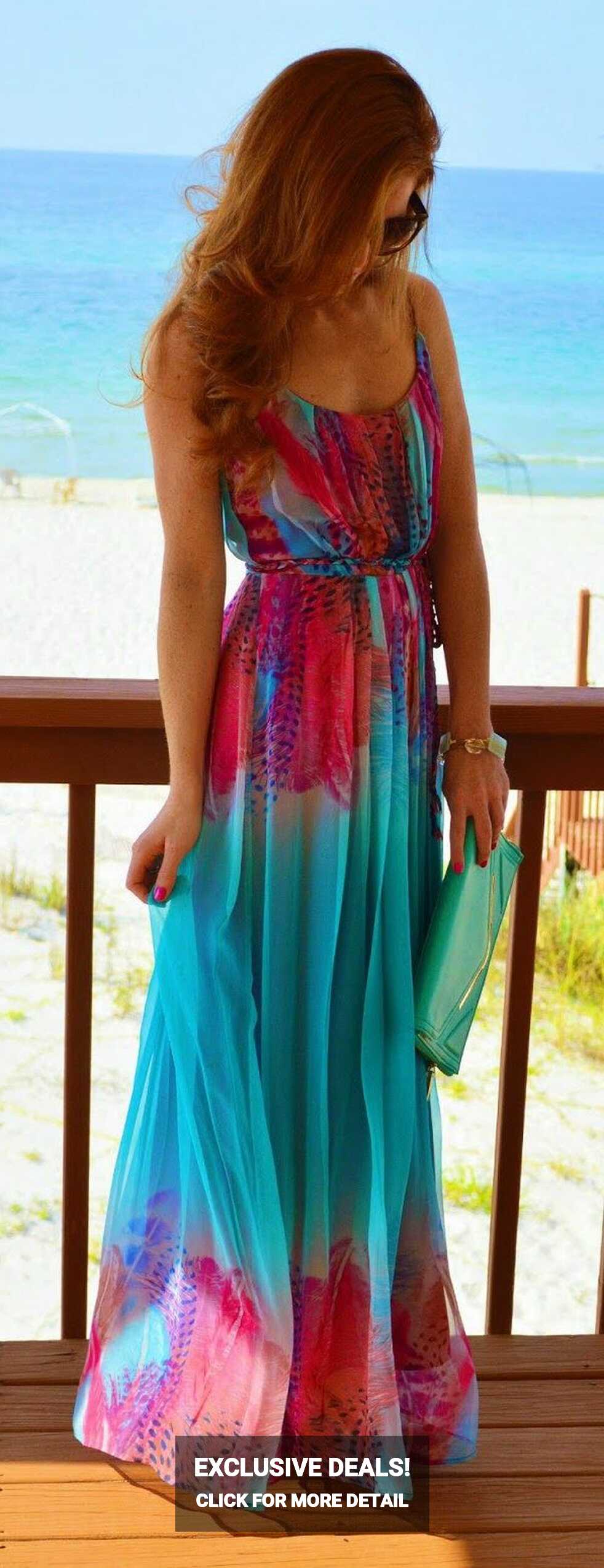 Everyday New Fashion: BEACH MAXI DRESS | Style maxi dress, Summer ...