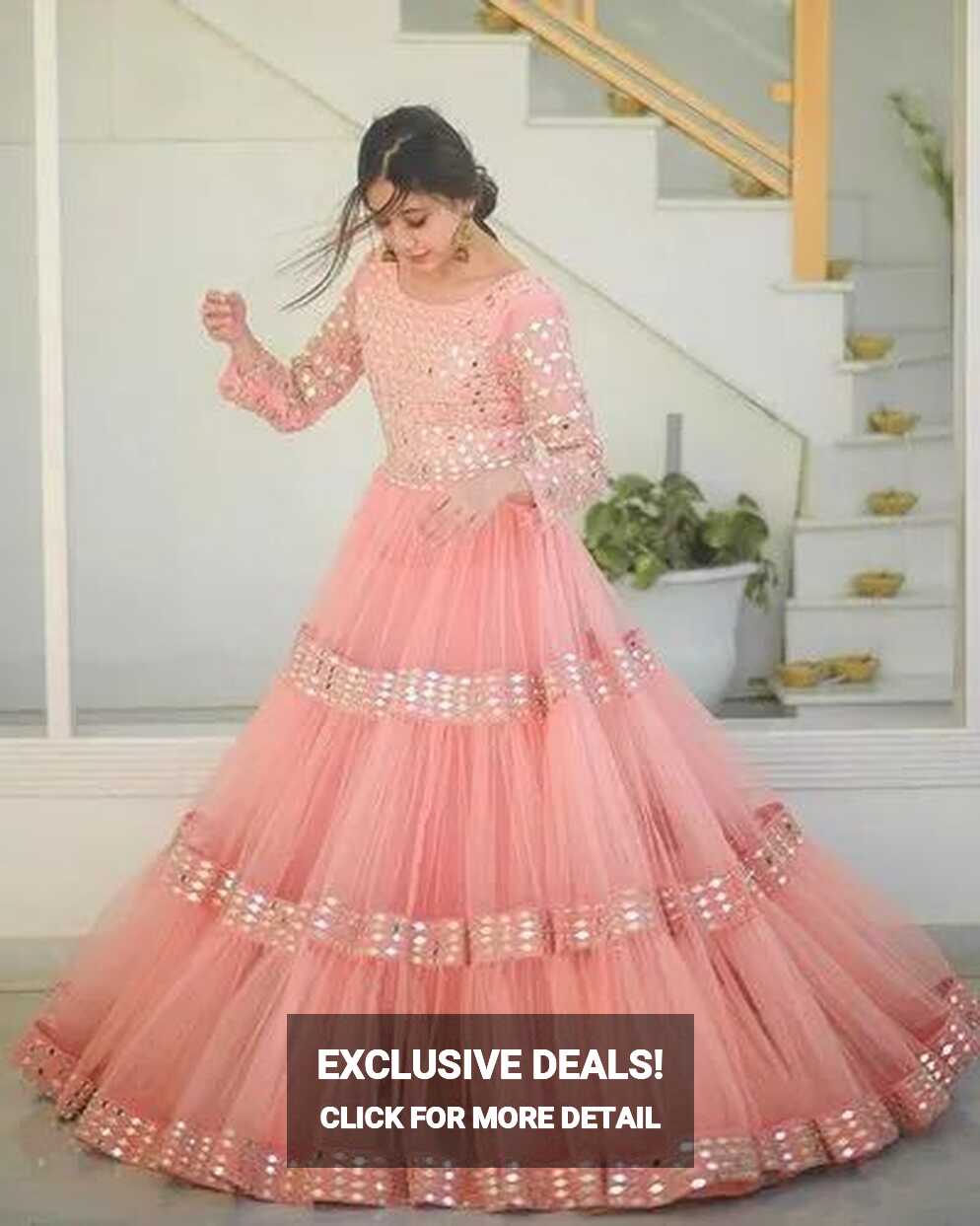 Fabric: Georgette Presenting New Designer Embroidered Anarkali ...