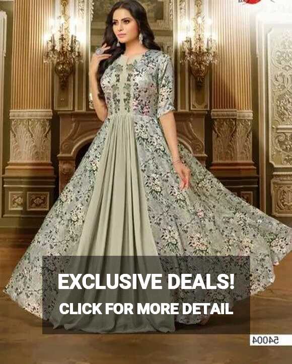 Fabzone Party Designer Gown at Rs 1779 in Surat | ID: 20562274733