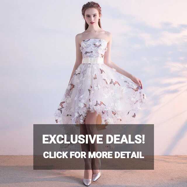 Fairy Short Evening Dress Hot Sale floral printing chiffon Party ...