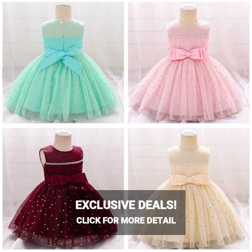 Fancy Baby Wear Girls Dress Party Garment Ball Gown Princess Frock ...