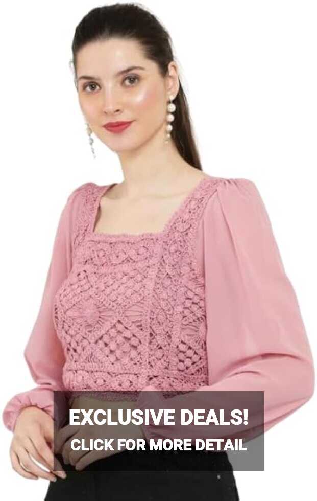 Fancy Georgette Top for Women and Girls Top for Girls and Women ...