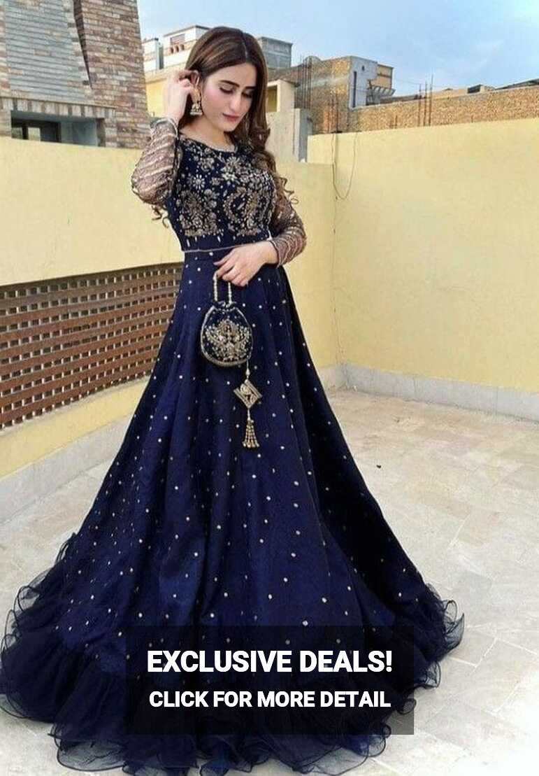 Fancy long Frock for party wear