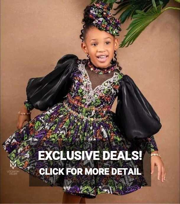 Fascinating Ways To Style Your Little Princess With Ankara