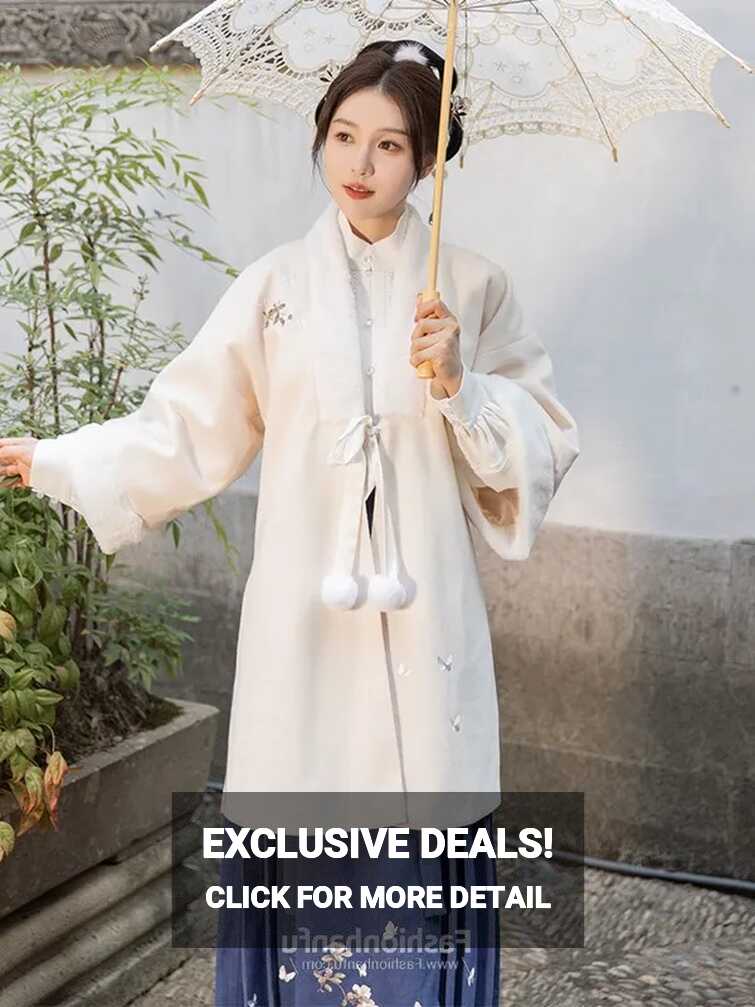 Fashion Hanfu Chinese Modern Hanfu Dress Female Winter - Fashion Hanfu