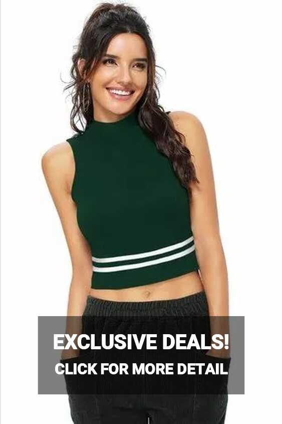 Female Imported Sleeveless Ladies Crop Top at Rs 139/piece in ...