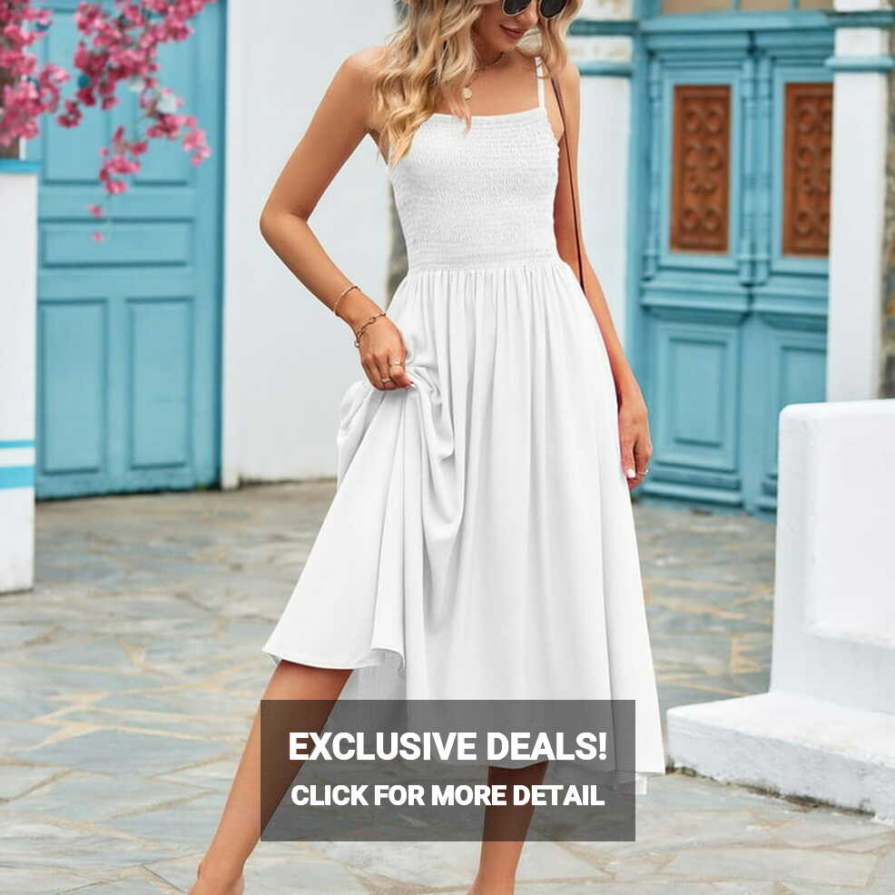 Finelylove Elegant Sexy Maxi Sundress, Long Beach Summer Dress For ...