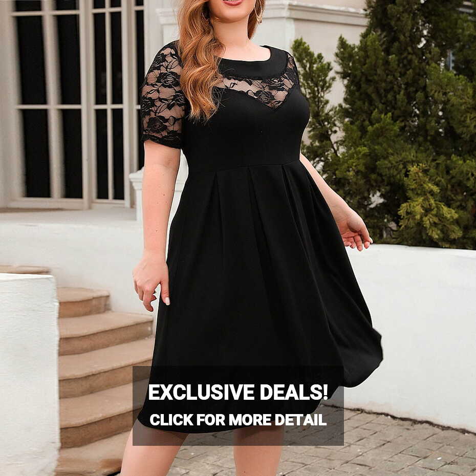 Finelylove Plus Size Dresses For Women 2023 Flowy Summer Dress For ...