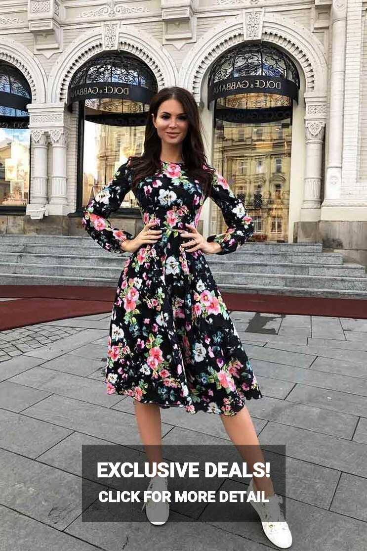 Floral Dress Outfit Ideas for Spring