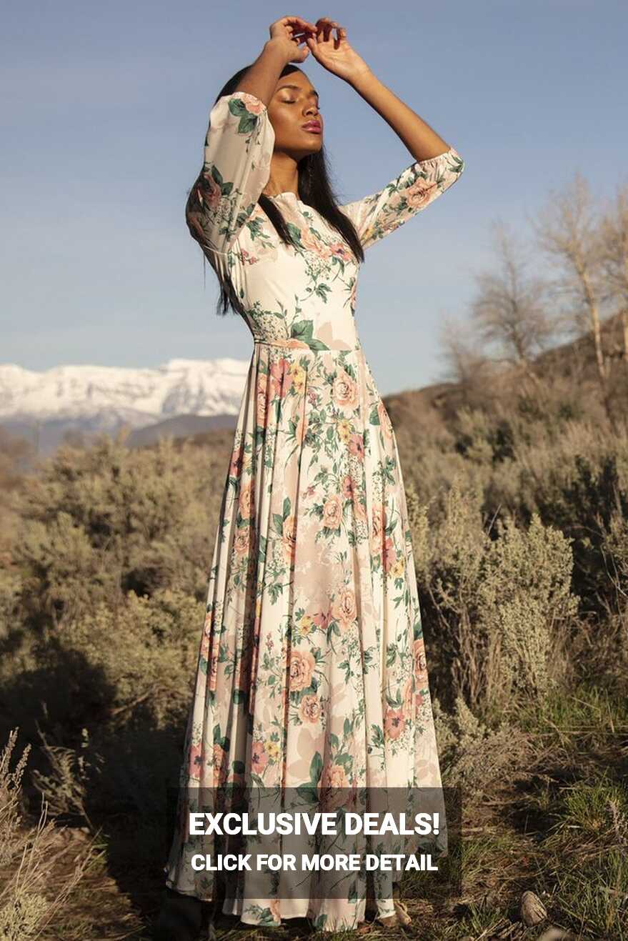 Floral Print Dress | Printed Silk Dresses | YUMI KIM