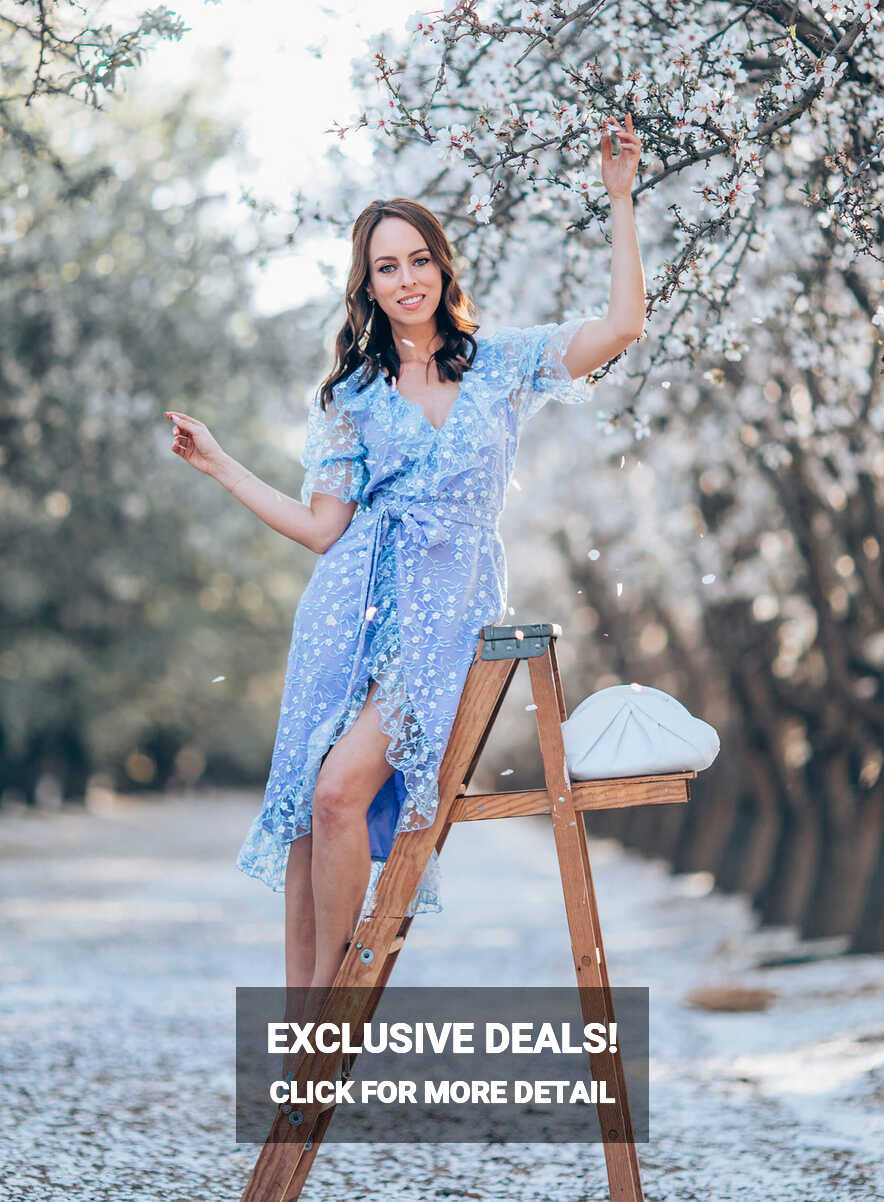 Floral Wrap Dresses for Spring - Sydne Style