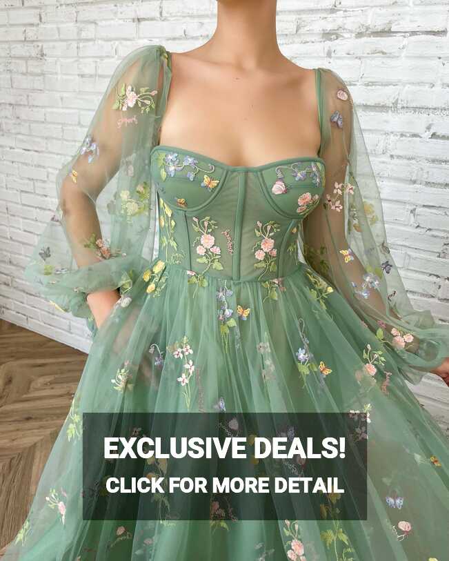 Flourishing Meadow Corset Dress | Teuta Matoshi