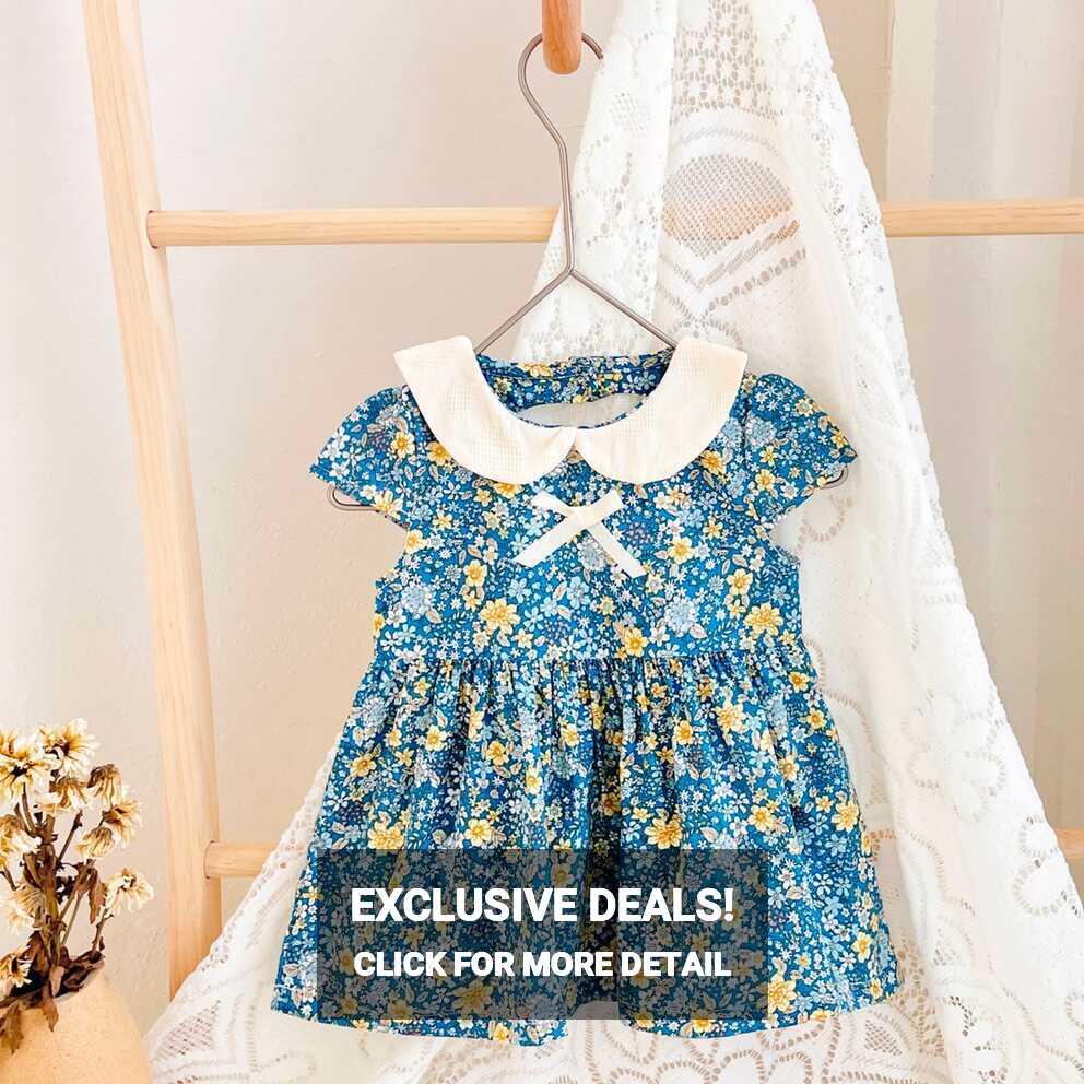 Flower Princess Girls Summer Dress Infant Toddler Girl Dresses ...