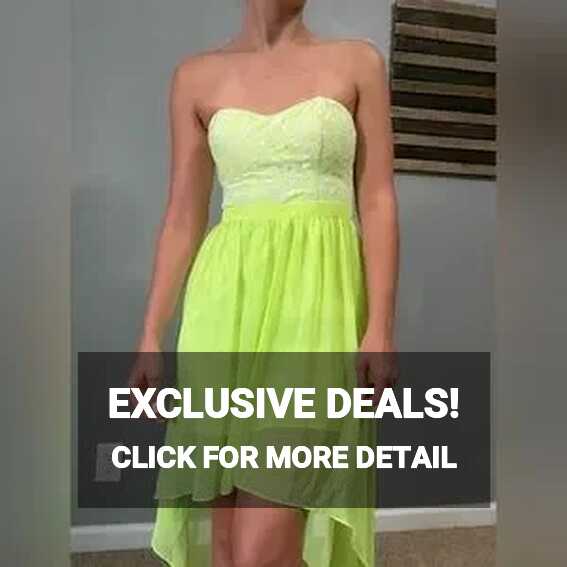 Forever 21 | Dresses | Neon Short Front And Long Back Dress | Poshmark