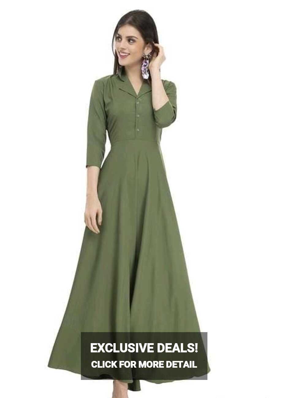 Formal Long Western dress For Women - Evilato