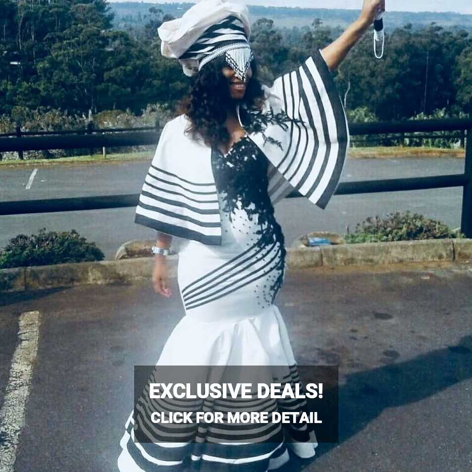 GORGEOUS XHOSA TRADITIONAL ATTIRE SIMPLE AND CLASSY