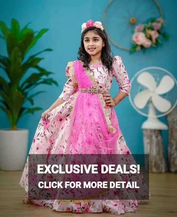 Georgette Kids Designer Dresses at Rs 1149 in Surat | ID ...