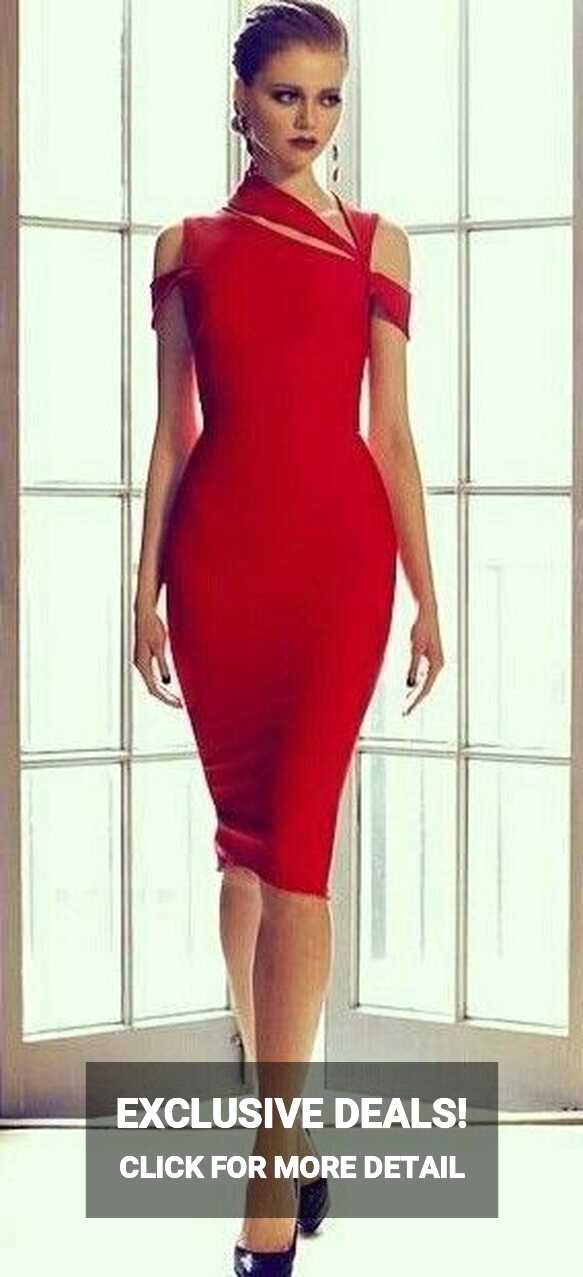 Get superior complexion with the Red cocktail dresses ...