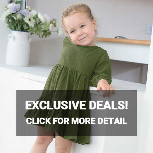 Girl Dresses 6 Months Toddler Kids Baby Girl Dress Linen Long ...