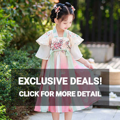 Girls&#39; Han Costume Ancient Ru Skirt New Summer Chinese Style Super ...