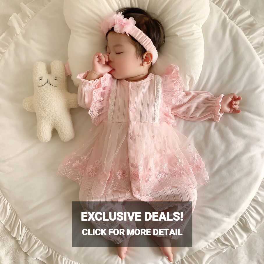 Girls Dresses Christening Gowns Newborn Babies Baptism Clothes ...