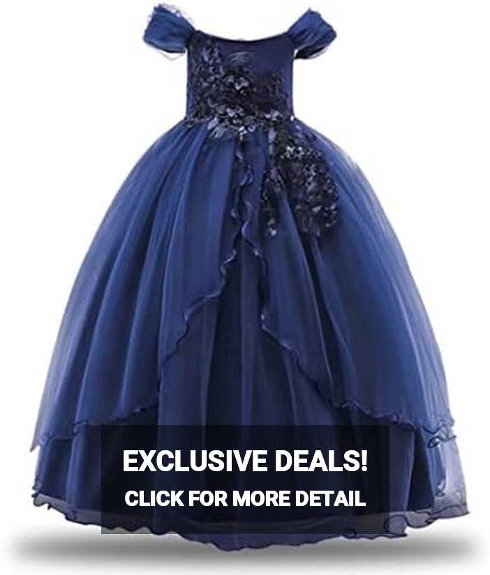 Girls Dresses For Girls Long Wedding Dresses Toddler Princess ...