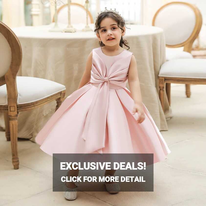 Girls Dresses Party Wedding 2023 | Baby Girl Wedding Dresses ...