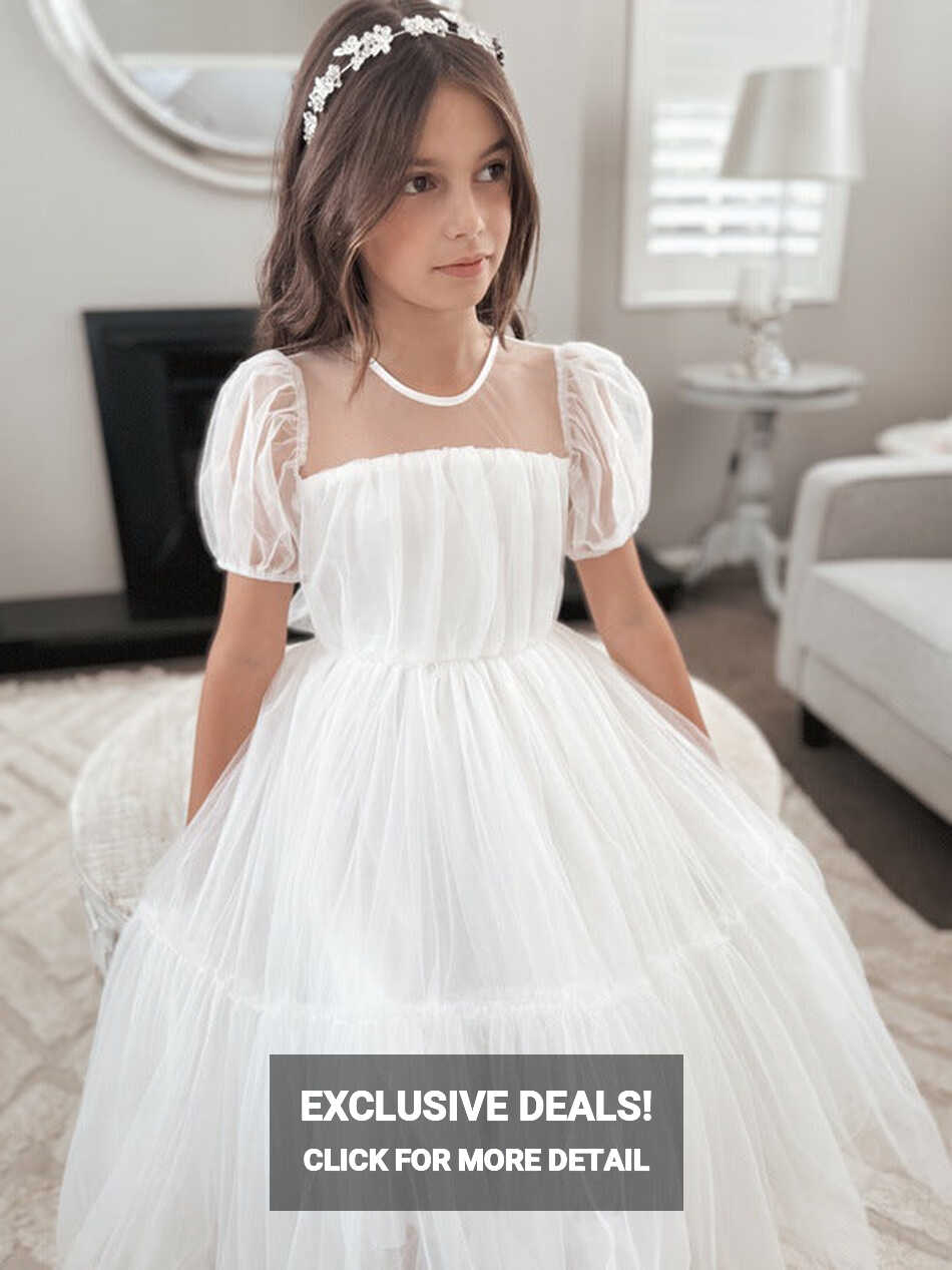 Girls White Dresses | Girls White Lace Dresses Online Australia ...