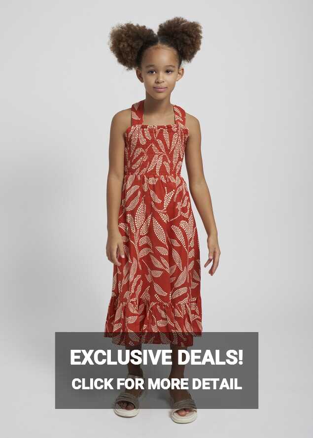 Girls printed midi dress | Mayoral ®