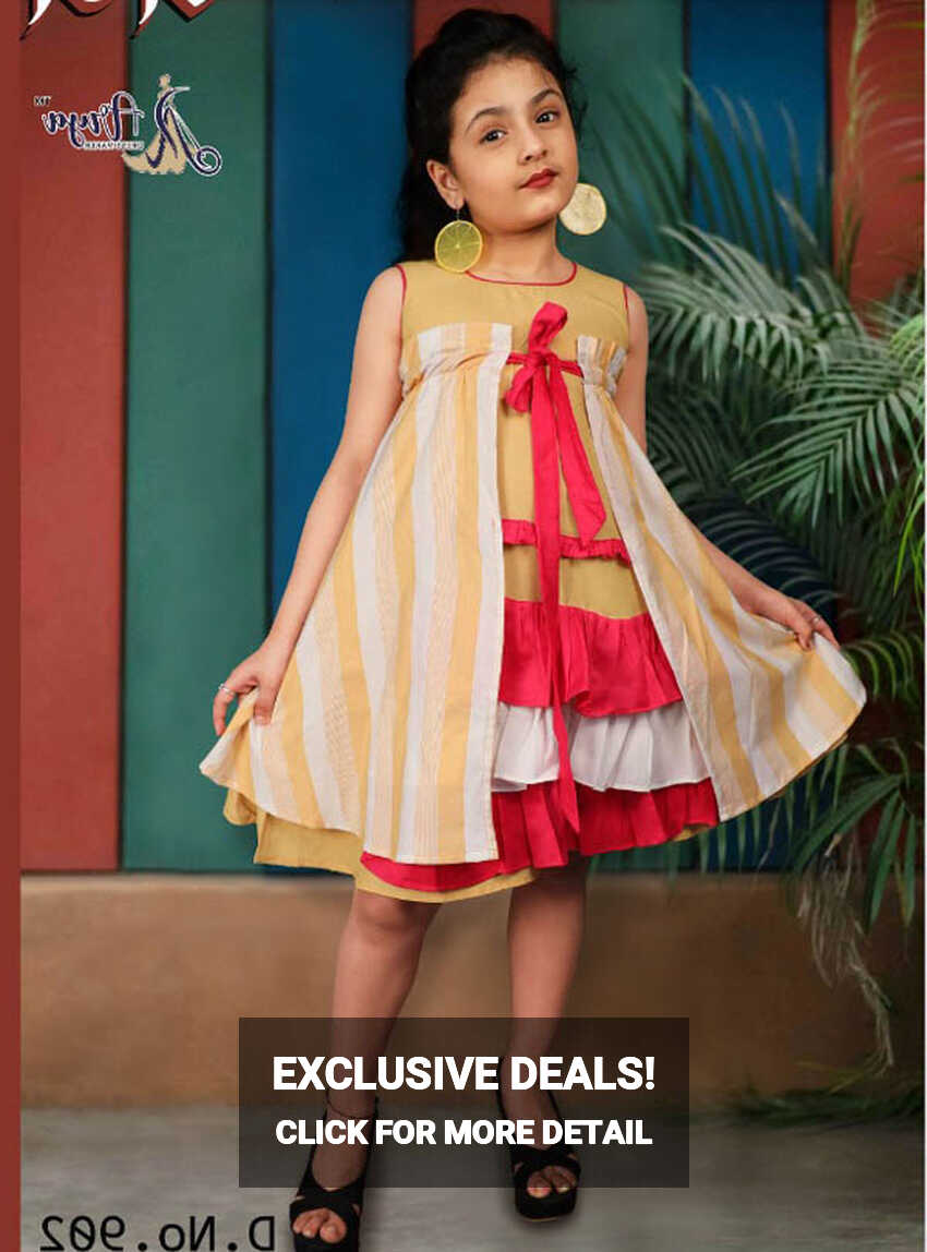 Gorgeous Frocks For Little Girls | Latest Kurti Designs