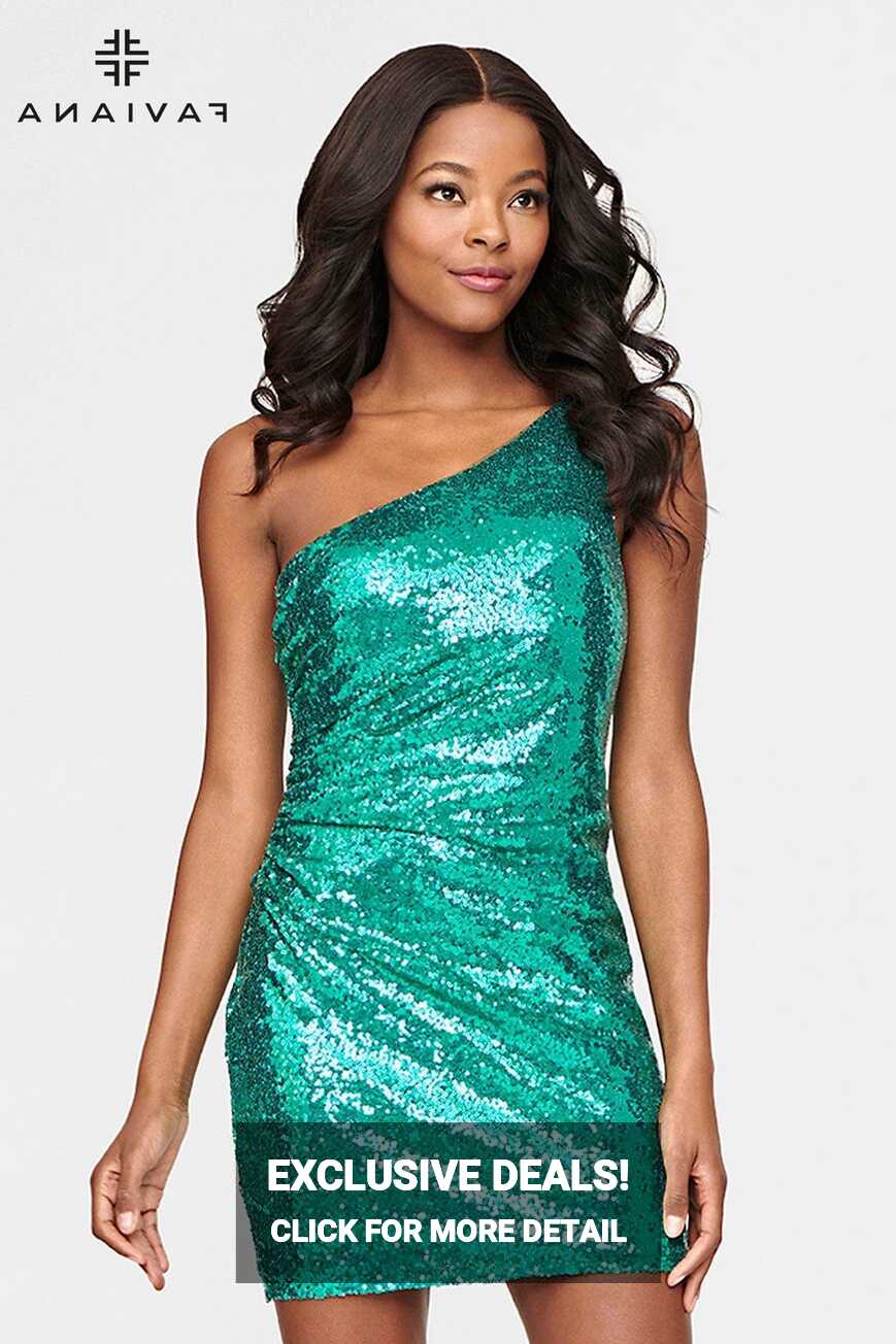 Green Cocktail Dresses &amp; Green Party Dresses| Faviana