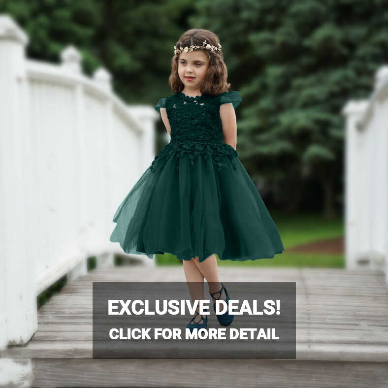 Green Toddler Dress| High-Quality Styles | Sara Dresses