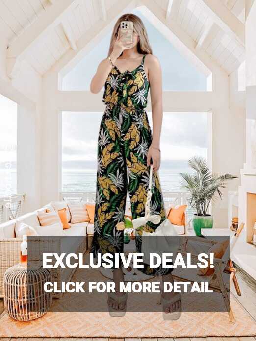 HAWAIIAN JUMPSUIT FOR WOMEN SUMMER OUTFIT FOR WOMEN JUMPSUIT ...